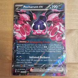 Pokemon TCG: Shrouded Fable - Pecharunt EX - Double Rare SFA EN 039/064 - Image 1