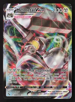 Melmetal VMAX Ultra Rare Holofoil PGO 048/078 NM Pokemon TCG - Image 1