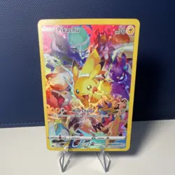 Pokemon Pikachu Full Art Holo Secret Rare 160/159 Crown Zenith Wild Charge 70 HP - Image 1