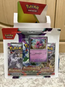 Pokemon TCG | Paldea Evolved Triple Blister x 20 | Varoom / Tinkatink Brand New - Image 3