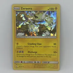 Pokemon TCG Zeraora 60/214 Cracked Ice Holo SM: Unbroken Bonds - Image 1