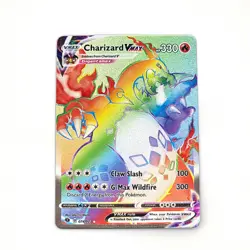 Pokemon Charizard VMAX Secret Rare Rainbow 074/073 Champion’s Path - Image 1
