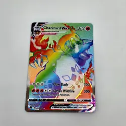 Pokemon Charizard VMAX Secret Rare Rainbow 074/073 Champion’s Path - Image 4