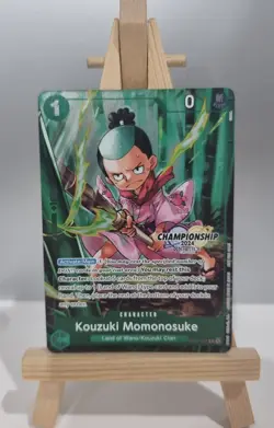 Kouzuki Momonosuke (OP01-041) Championship Promo One Piece TCG English - Image 1