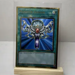 Yu-Gi-Oh! Monster Reborn MAGO-EN045 Maximum Gold 1st Edition Spell Card - Image 1