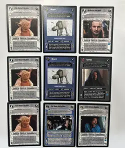 Star Wars CCG Reflections III 3 Premium Lot swccg Decipher 122 Cards NM Unplayed - Image 2