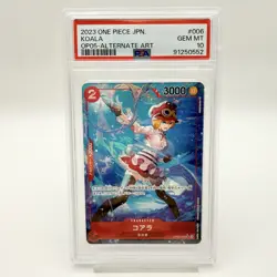 PSA 10 Koala SR Alternate Art OP05-006 2023 ONE PIECE Card Japanese - Image 4