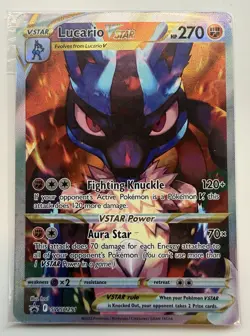 Lucario VSTAR - SWSH291 SWSH: Sword & Shield Promo Card Holo Pokemon TCG Sealed - Image 1
