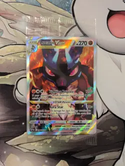 Lucario VSTAR SWSH291 Sword & Shield Promo Holo Card Sealed, Near Mint - Image 1