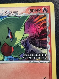 Larvitar 73/113 EX Delta Species Pokemon Card Reverse Holo Foil Rare MP - Image 4