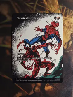 Terminate (Borderless) | Marvel Universe Spider-Man #40 | Magic The Gathering - Image 1