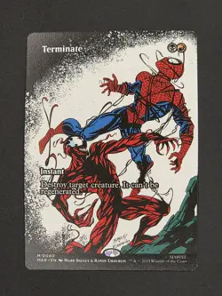 Terminate (Borderless) | Marvel Universe Spider-Man #40 | Magic The Gathering - Image 3