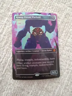 Krang, Utrom Warlord (Borderless) Teenage Mutant Ninja Turtles Foil - Image 1