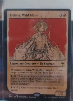 Delina, Wild Mage (Showcase) Adventures in the Forgotten Realms Regular - Image 1