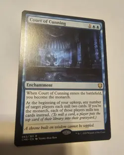 Court of Cunning Commander Legends MTG Magic The Gathering NM - Image 1