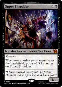 Super Shredder M Teenage Mutant Ninja Turtles 83 NM - Image 1