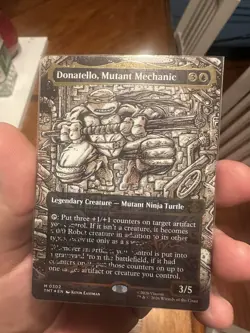 Donatello, Mutant Mechanic (Borderless) (Gold-Stamped Signature) - Image 3