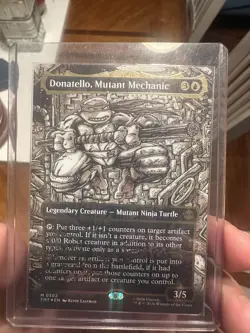 Donatello, Mutant Mechanic (Borderless) (Gold-Stamped Signature) - Image 4