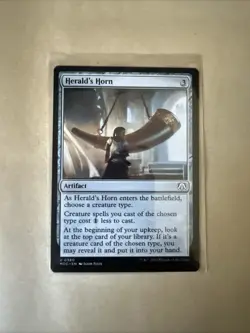 MTG Herald’s Horn MOC 0360 R NM Regular - Image 1