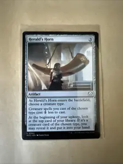 MTG Herald’s Horn MOC 0360 R NM Regular - Image 2
