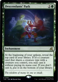 Descendants' Path Avatar: The Last Airbender Magic MTG NM - Image 1