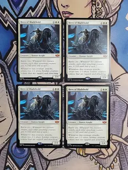 4x Hero of Bladehold - NM/M TDC MTG Magic - Image 1