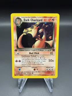 Dark Charizard - 1st Edition - Holo - 2/82 Team Rocket - Pokemon TCG - 2000 - Image 1