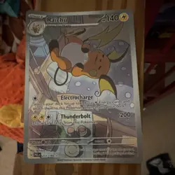 Pokemon Raichu 211/193 Sv02: Paldea Evolved Holo Illustration Rare English - Image 1