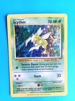 POKEMON CLASSIC COLLECTION SCYTHER CLV 006/034 HOLO SET FRESH CLEAN SHARP - Image 1
