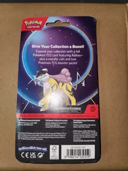 Pokemon TCG: Raikou Checklane Blister 2 Pack Combo - Image 3