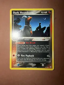 Pokemon TCG - Dark Houndoom 37/109 Team Rocket Return - NM/LP - Image 1
