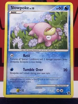 Slowpoke 82/106 Great Encounters Pokemon TCG Regular Common 2008 LP - Image 3