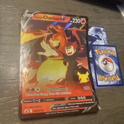 Lance's Charizard V SWSH133 Jumbo Cards Holo Pokemon - Image 2