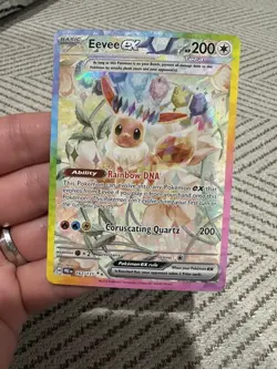 Pokemon TCG - Eevee ex 167/131 SV: Prismatic Evolutions SIR - Pack Fresh NM - Image 1
