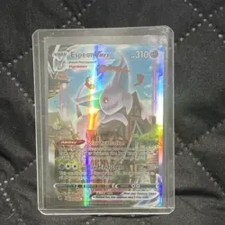 Pokemon Espeon VMAX Alternate Art Secret Rare Holo 270/264 Fusion Strike 310 HP - Image 1