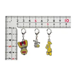 Roaming Form Gimmighoul 999 Key Chain CHARM National Pokedex Pokemon Japan - Image 2