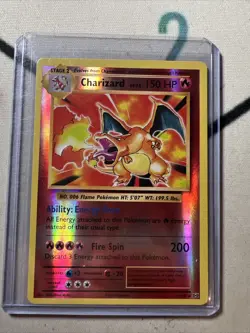 Pokemon TCG Charizard XY Evolutions 11/108 Reverse Holo Rare Lp/Nm - Image 1