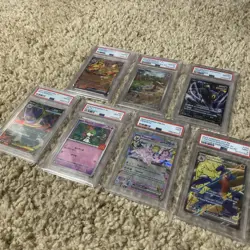 Pokemon PSA 10 Lot (5) of 7 - Image 1