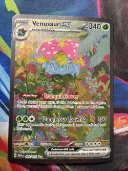 Pokemon TCG - Venusaur ex 198/165 - S&V 151 -Special Illustration Rare - Nm - Image 1