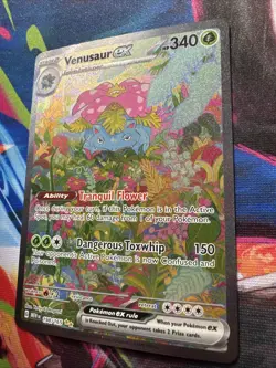 Pokemon TCG - Venusaur ex 198/165 - S&V 151 -Special Illustration Rare - Nm - Image 3