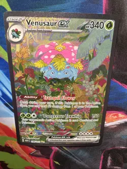 Pokemon TCG - Venusaur ex 198/165 - S&V 151 -Special Illustration Rare - Nm - Image 5