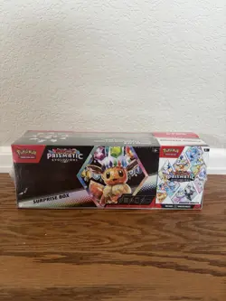 Pokemon TCG Prismatic Evolutions Surprise Box & Booster Bundle Sams Club SEALED - Image 1