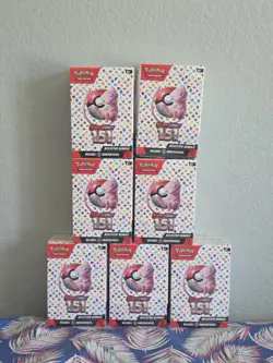Pokemon Scarlet & Violet 151 Booster Bundle Box Lot of 7 English - Image 1