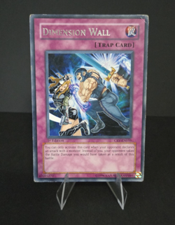 Yugioh Trap Dimension Wall CRV-EN059 1st Edition Rare Cybernetic Revolution MP - Image 1