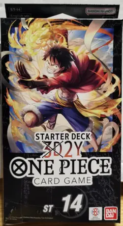 ONE PIECE TCG: 3D2Y STARTER DECK (ST-14) - Image 1