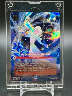- Disney Lorcana - The Cold Never Bothered Me- Winterspell - Enchanted 234/204 - Image 1