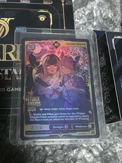 Gamersupps v Card Rising Stars 1st Edition Booster Box Vtuber With Womp Snack 10 - Image 2