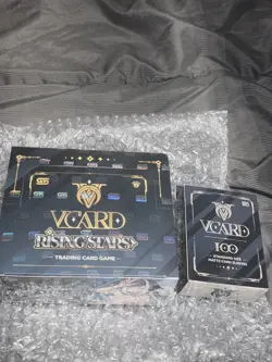 Gamersupps v Card Rising Stars 1st Edition Booster Box Vtuber With Womp Snack 10 - Image 4