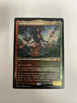 Xenagos God Of Revels Foil Etched Card #541 MTG LP - Image 1