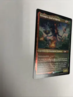 Xenagos God Of Revels Foil Etched Card #541 MTG LP - Image 5
